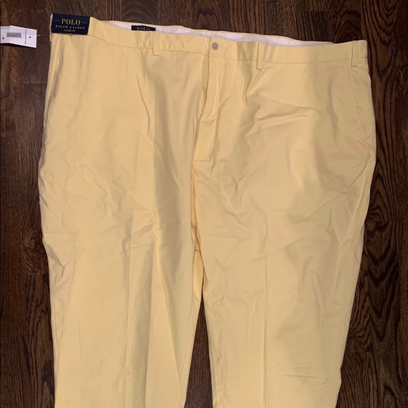 big and tall yellow pants
